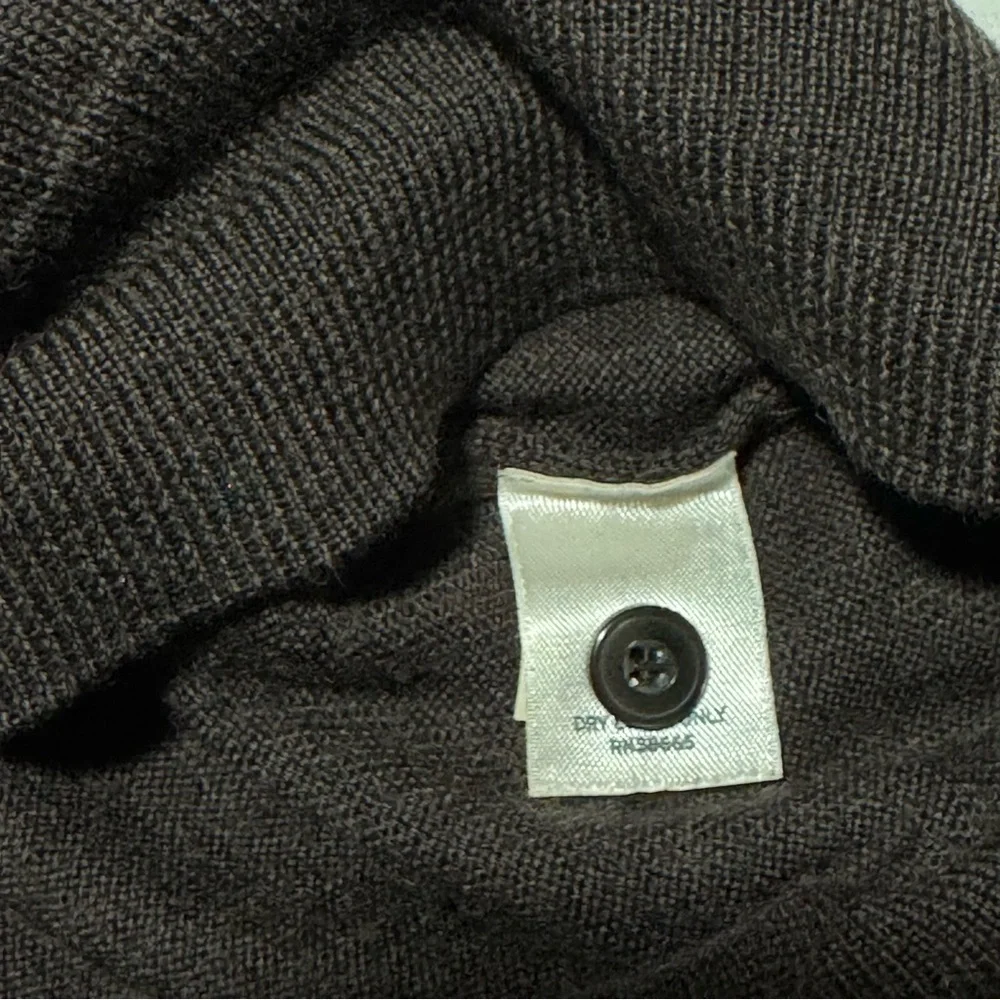 NORDSTROM VINTAGE CHOCOLATE BROWN ANGORA SWEATER